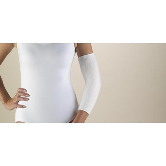 Angora Wool Elbow Warmer in white Truform 79040