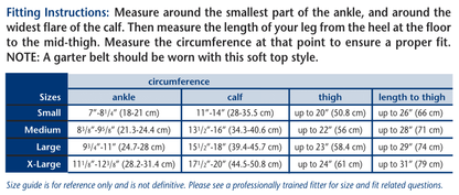 Truform 866 Size Chart