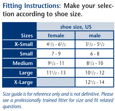 Truform 1913 Size Chart
