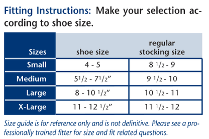 Truform 1963 Size Chart